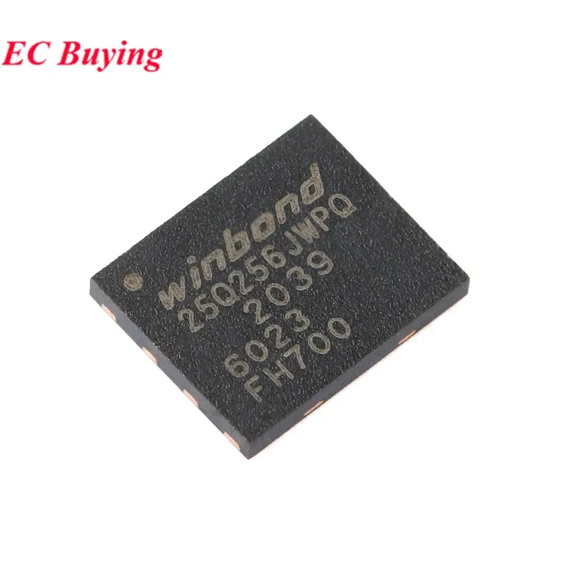10 uds/1 unidad W25Q256JWPIQ 25Q256JWPQ W25Q256JWPQ 25Q256JWPIQ 25Q256 W25Q256JW WSON-8 256Mbit Chip de memoria Flash serie IC Original - imagen 2