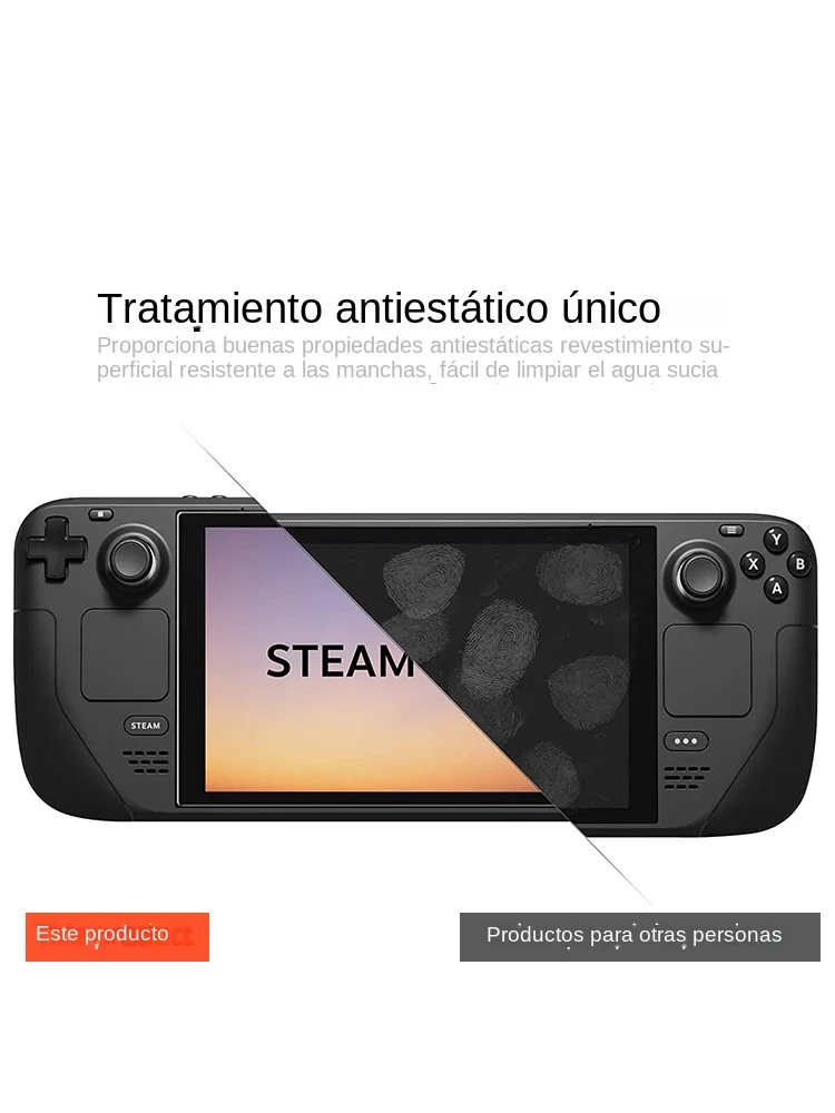 DATA FROG 2 protectores de pantalla de vidrio templado compatibles con Steam Deck 9H HD película antiarañazos - imagen 5