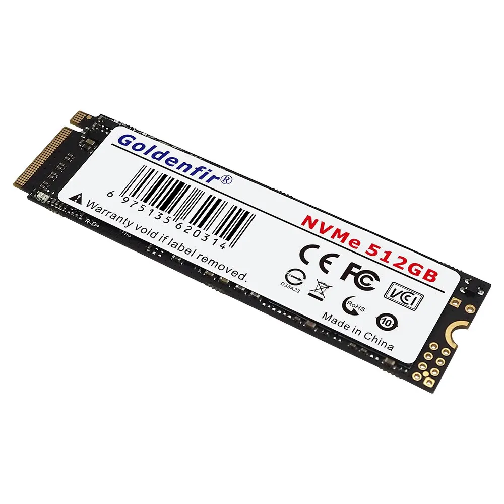 Goldenfir SSD NVMe3.0 256GB M.2 PCIe 128GB 512GB 1T Disco duro interno 2280 para el escritorio del ordenador portátil TLC/QLC - imagen 2