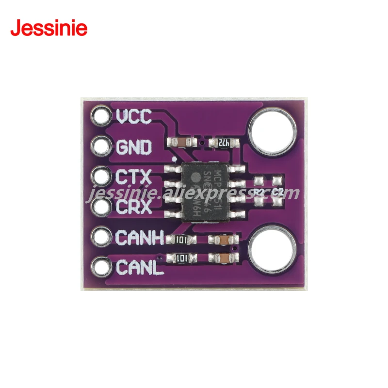10 uds/1 unidad MCP2551 módulo de interfaz de Bus controlador de protocolo de comunicación CAN de alta velocidad para Arduino - imagen 4