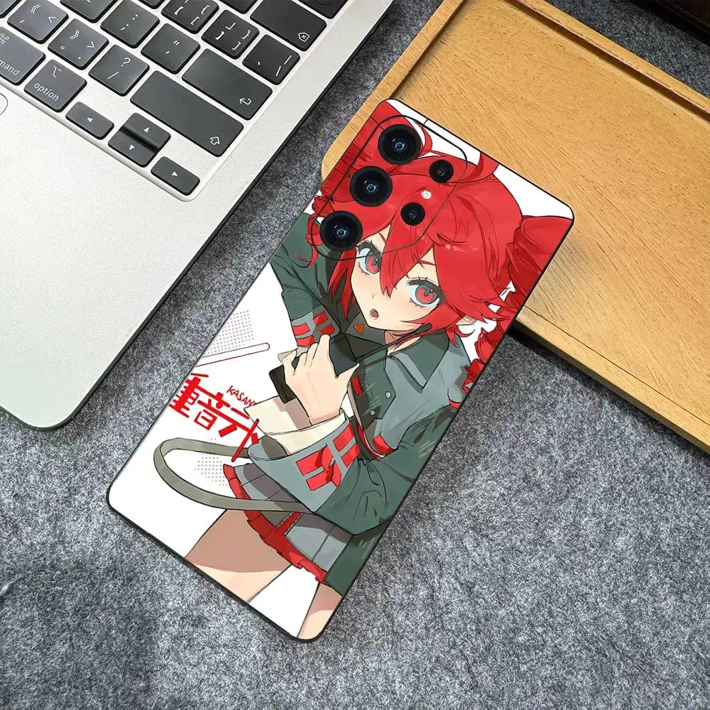T-TETO K-Kasane funda de teléfono de Anime para Samsung S 24 Fe 25 Ultra Plus 20 Lite 21 30 22 23 24 22 Ultra 5G Fundas - imagen 5