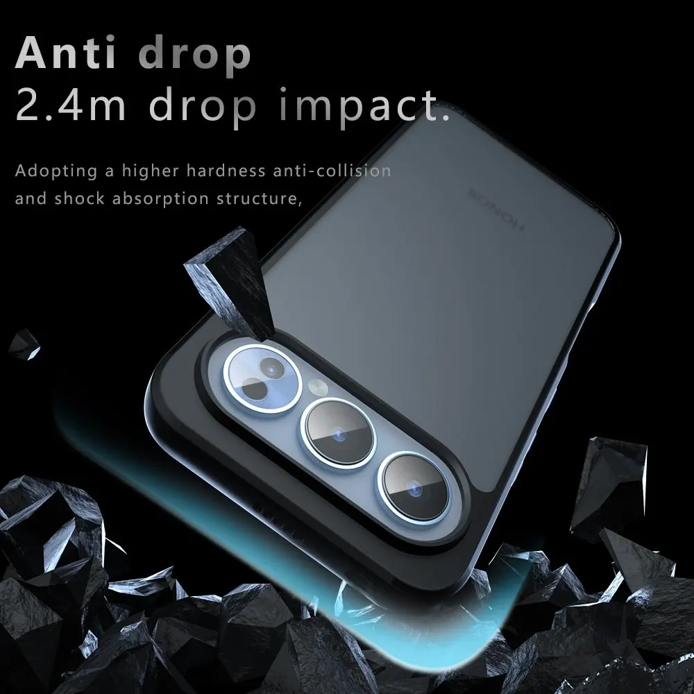 Funda esmerilada Honor 500 Pro funda Honor 500 Pro Fundas Coque mate transparente PC a prueba de golpes funda de teléfono Honor 500 Pro - imagen 3