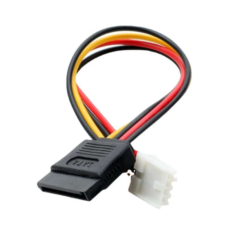 Cable de fuente de alimentación HDD SATA, 4 pines, tipo pequeño a 15 Pines, 20AWG, para Industrial, todo en uno, HD, Mini PC, PDD - imagen 2