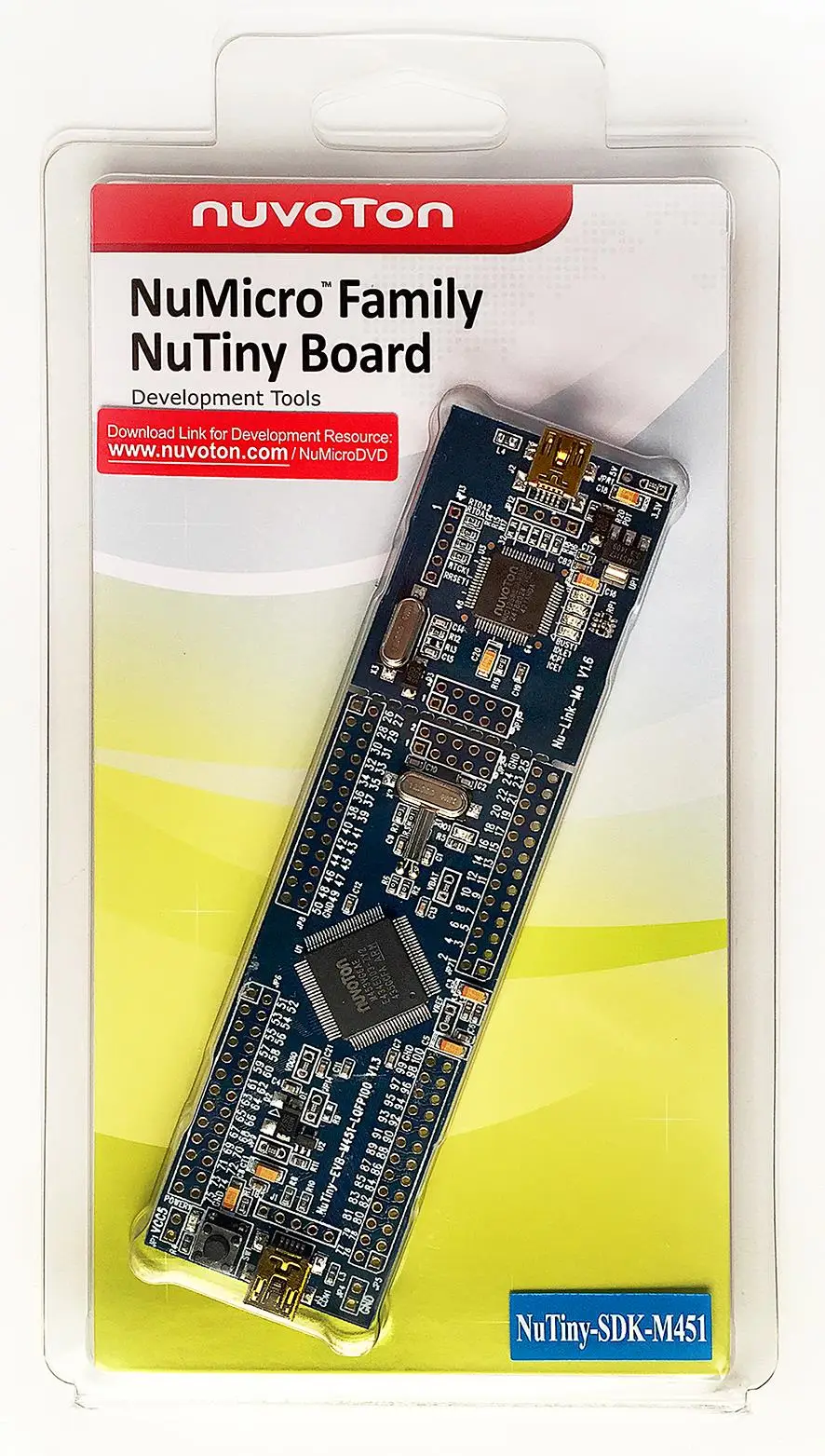 Nuvoton nueva arquitectura tang M SCM NuTiny-SDK-M451 placa de desarrollo