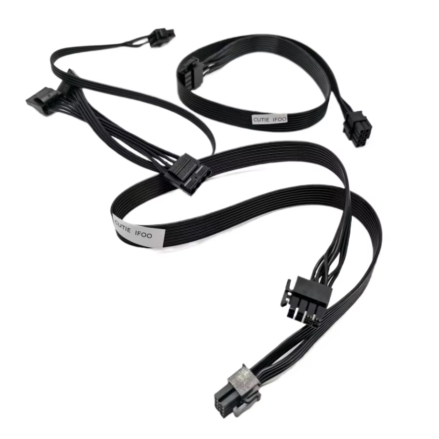 Segotep Tomahawk BP Cable Extensión Modular CPU 4+4 + GPU 6+2 - imagen 5