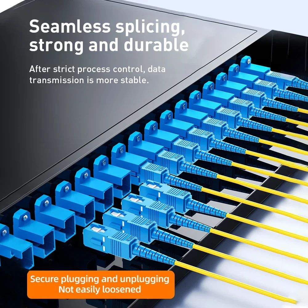 ZoeRax 10 Uds SC a SC adaptador de fibra óptica hembra brida cabeza acoplador adaptador cuadrado UPC APC Simplex acoplador óptico dúplex - imagen 2