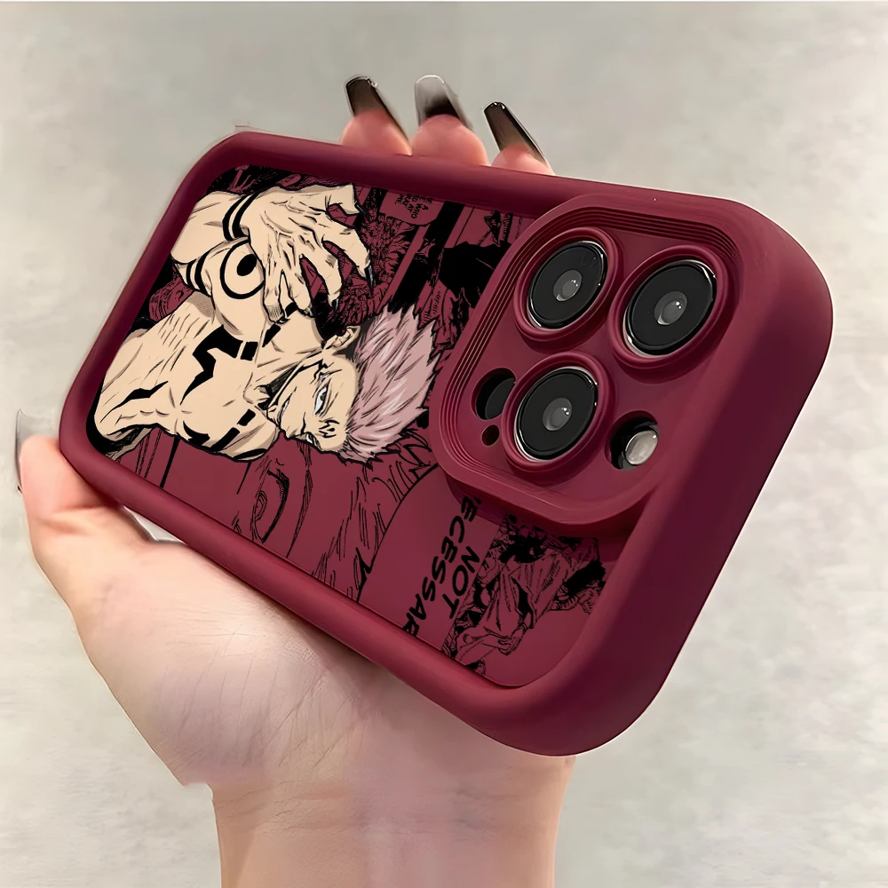 Cool Jujutsu Kaisen Ryomen Sukuna funda de teléfono para Xiaomi Mi 15 Ultra 14 13 12 T 11 Lite 14T 12T Pro 4G 5G funda suave - imagen 4