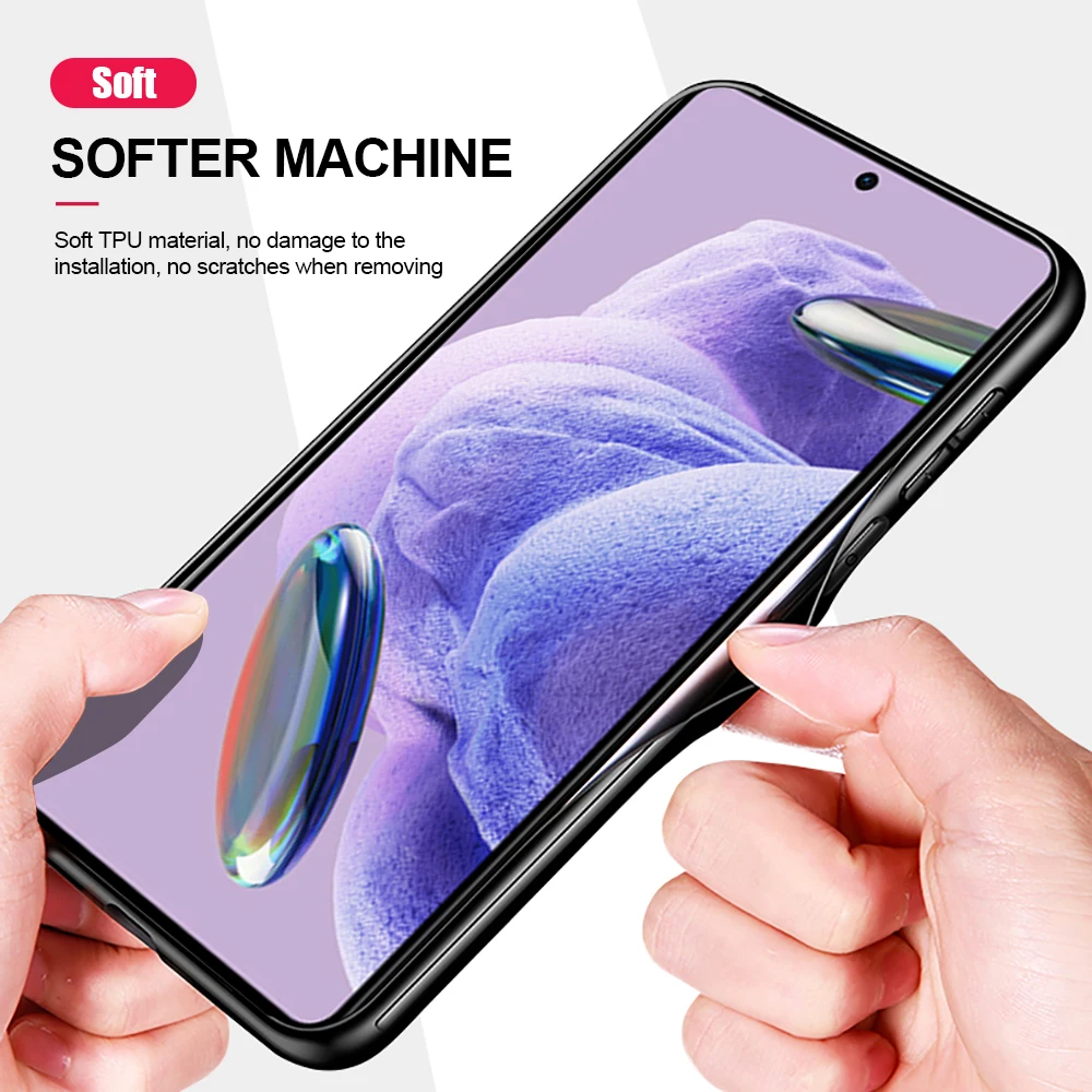 Funda antideslizante resistente para Xiaomi Poco X6 Pro X5 5G X4 M6 Pro M5 M4 F6 F5 F4 GT, funda con soporte magnético para coche, Fundas - imagen 5