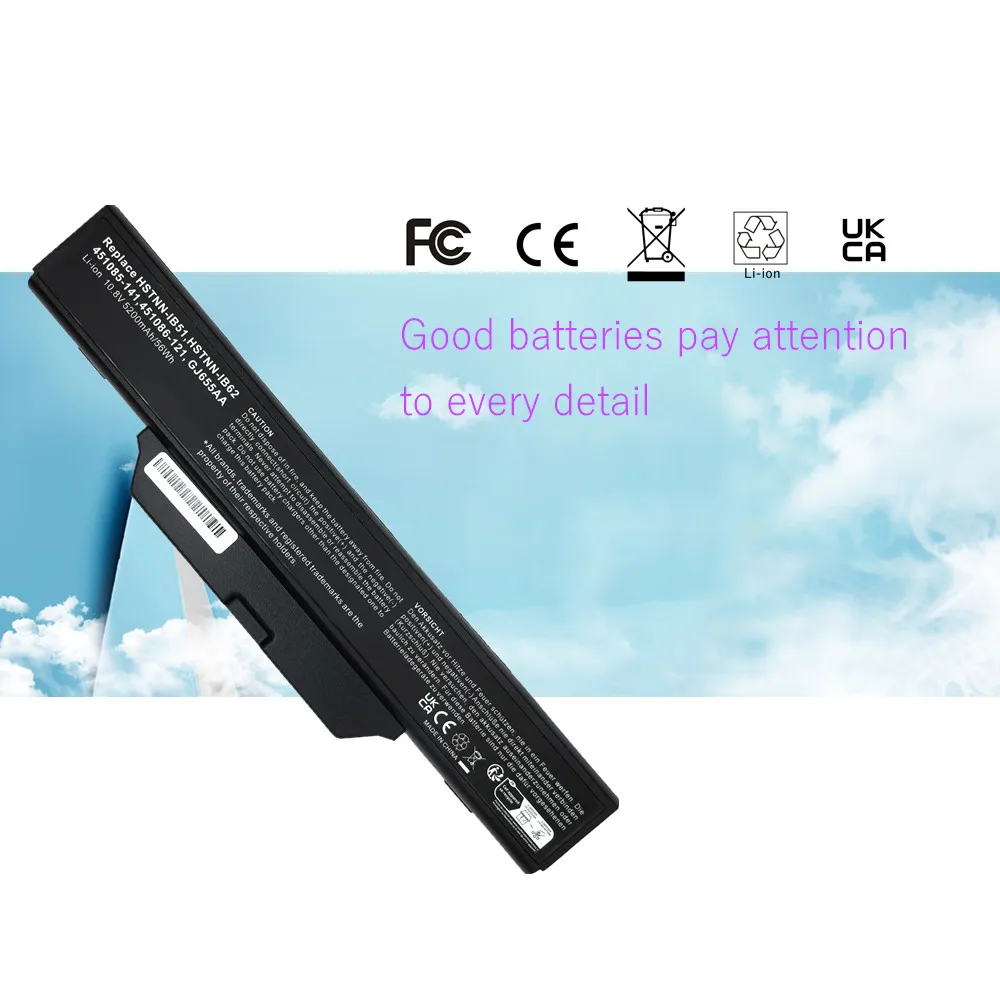 New Laptop Battery For HP 550 6720 6720s 6730s 6735s 6820 6820s 6830 HSTNN-IB51 HSTNN-IB52 - imagen 3