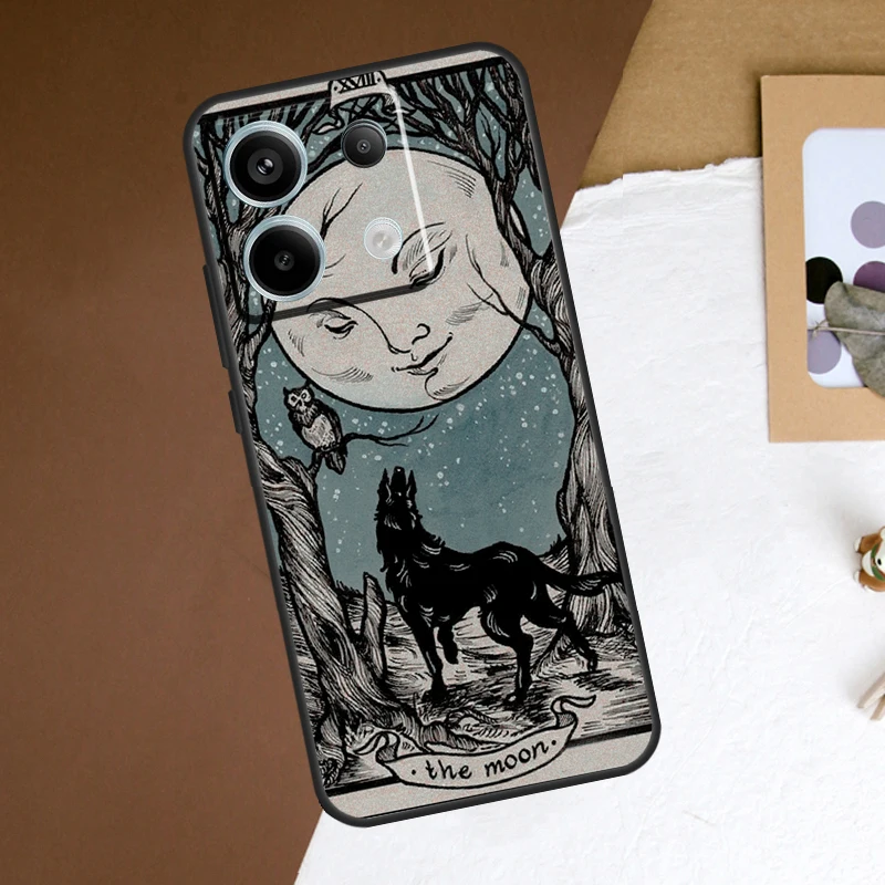 Witches Moon Tarot Phone Case para Redmi Note 12 13 Pro Plus 9 10 11 Pro 9S 10S 11S 12S Redmi 10C 12C 13C - imagen 2