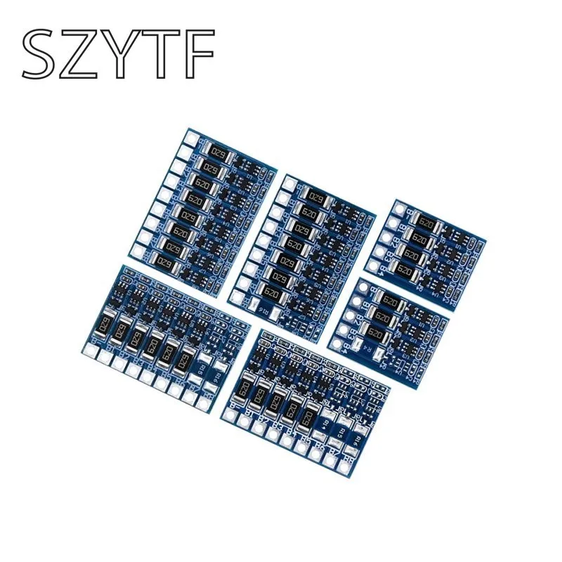 3/4/5/6/7/8 cuerda 18650 batería de litio batería de polímero de ecualización de la placa 11,1 charging 33,6 V 8S de carga