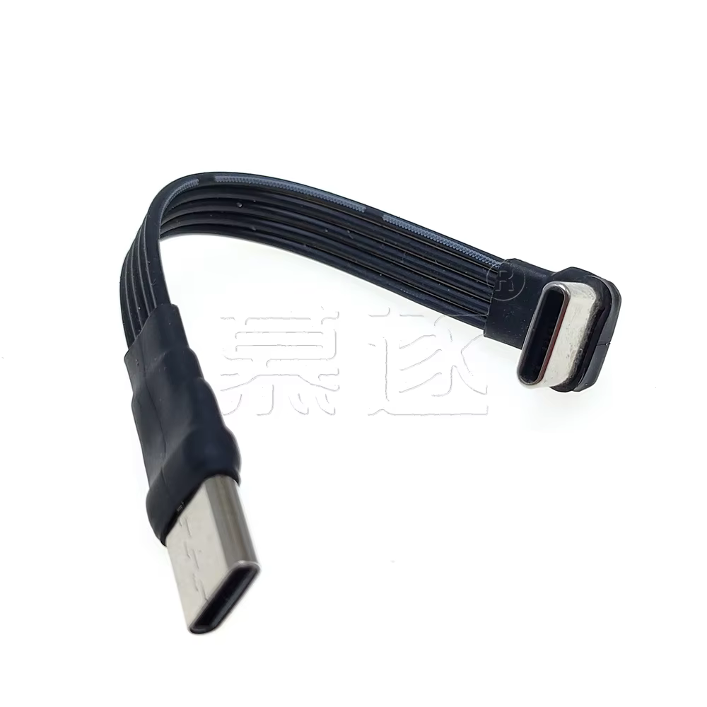 Cable Extensión USB-C Plano Angular 90° FPC USB 2.0 - imagen 3
