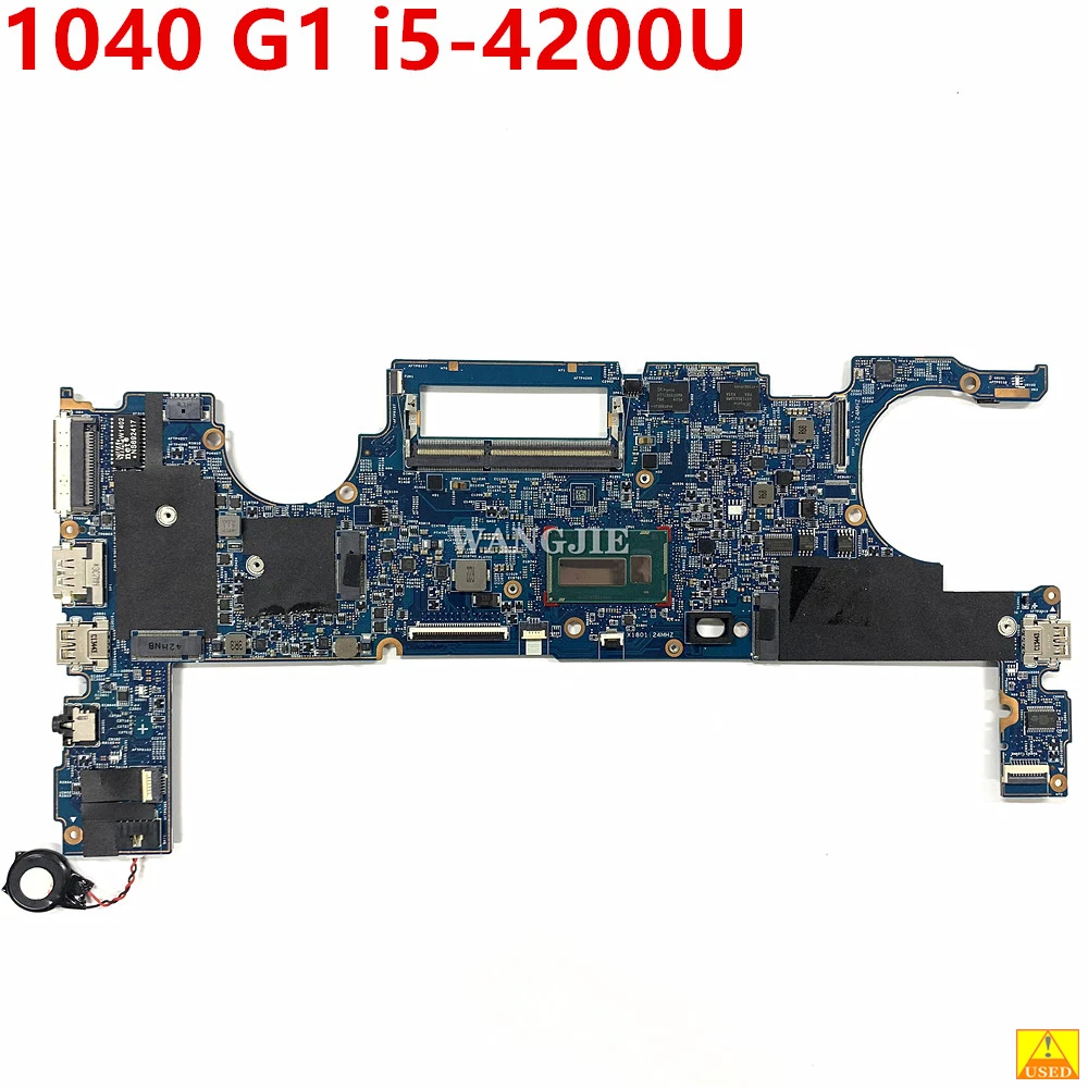 Placa base para ordenador portátil HP ELITEBOOK FOLIO 1040 G1 con CPU i5-4200U 13317-1 760276 -601 760276 -501 760276 -001 DDR3