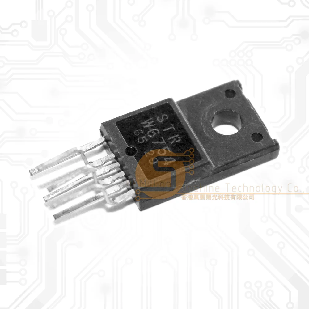 Chip IC de potencia de 5 unids/lote STRW6754 TO220F-6 W6754 a-220 STR-W6754