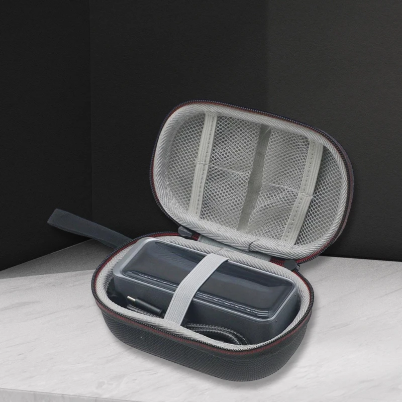 Bolsa de almacenamiento portátil para Anker Prime, Banco de energía de 65W y 9600mAh, estuche protector duro de EVA, práctico estuche de transporte - imagen 3