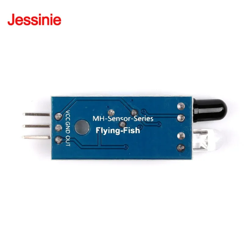 Módulo de Sensor de evitación de obstáculos infrarrojo para Arduino, Robot de coche inteligente, fotoeléctrico reflectante de 3 cables, 5 piezas/1pc, MH-B - imagen 5