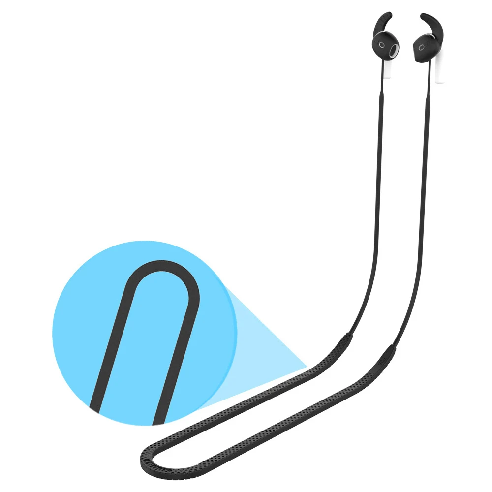 Para Apple Aripods 4, correa para auriculares, cuerda para el cuello, soporte para auriculares para Apple Ari pods 4 Aripods4 2024, fundas protectoras con correa antipérdida - imagen 2