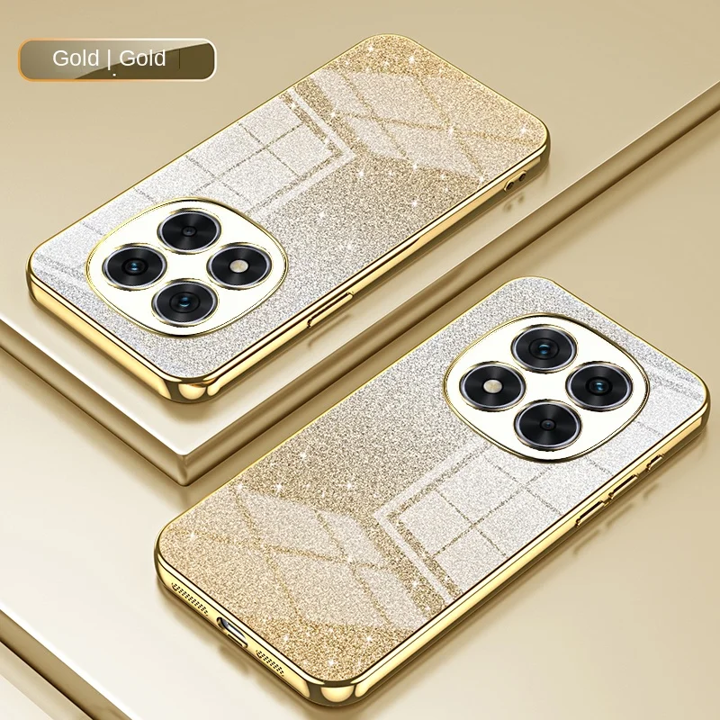 For Xiaomi POCO X7 Case Soft TPU Fashion Bling Glitter Slim Protective Back Cover Case For Xiaomi Poco x7 5g full cover Shell