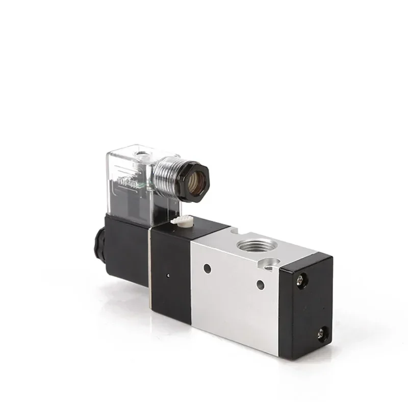 Válvula Solenoide neumática, válvula magnética de Gas, 3 vías, 2 posiciones, 3V, 210-08, cc 12V, 24V CC, CA 110V, CA 220V, Control direccional de aire - imagen 4
