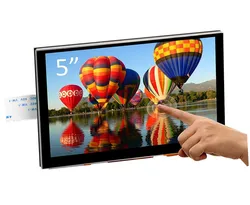 Pantalla Táctil Capacitiva DSI 800x480 para Raspberry Pi 4 y 3 B+