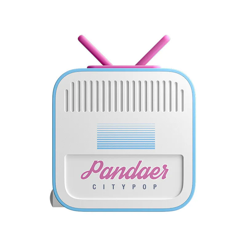 MEIZU PANDAER Mini TV moda 40W cargador rápido interfaz Dual tipo C Convertible dispositivo de carga de teléfono accesorios de juego regalo - imagen 4