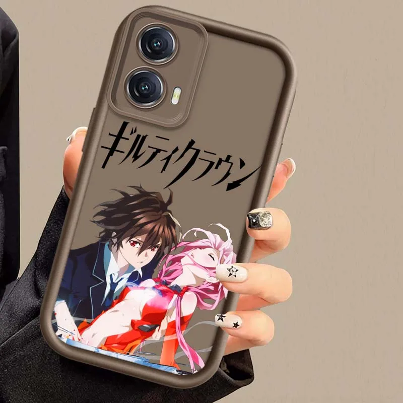 Logotipo de Anime Guilty Crown para Motorola Edge 50 60 G30 G20 G10 G05 G04s E30 E32 E14 Stylus Fusion Pro Eye escalera funda de teléfono - imagen 4