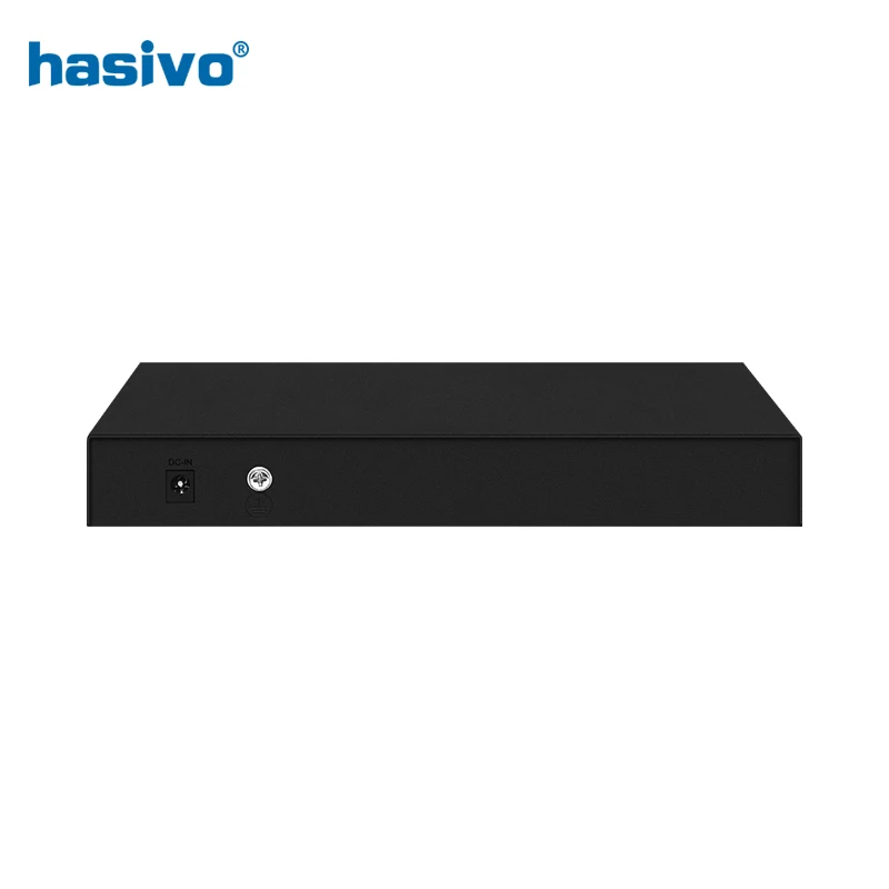 Hasivo Conmutador PoE 10G 4 Puertos RJ45 y SFP Plug and Play - imagen 3