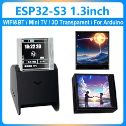 ESP32-S3 Pantalla Holográfica 3D con Prisma Refractivo