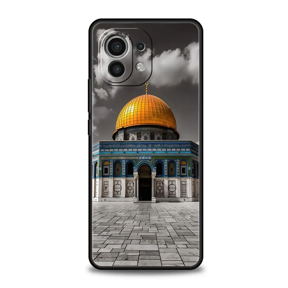 Funda de teléfono para Xiaomi Mi 15 14 14T 13T 12T Pro 12 13 11 Lite 5G 11T X6 X5 Pro cubierta suave de TPU edificio de Jerusalén - imagen 2