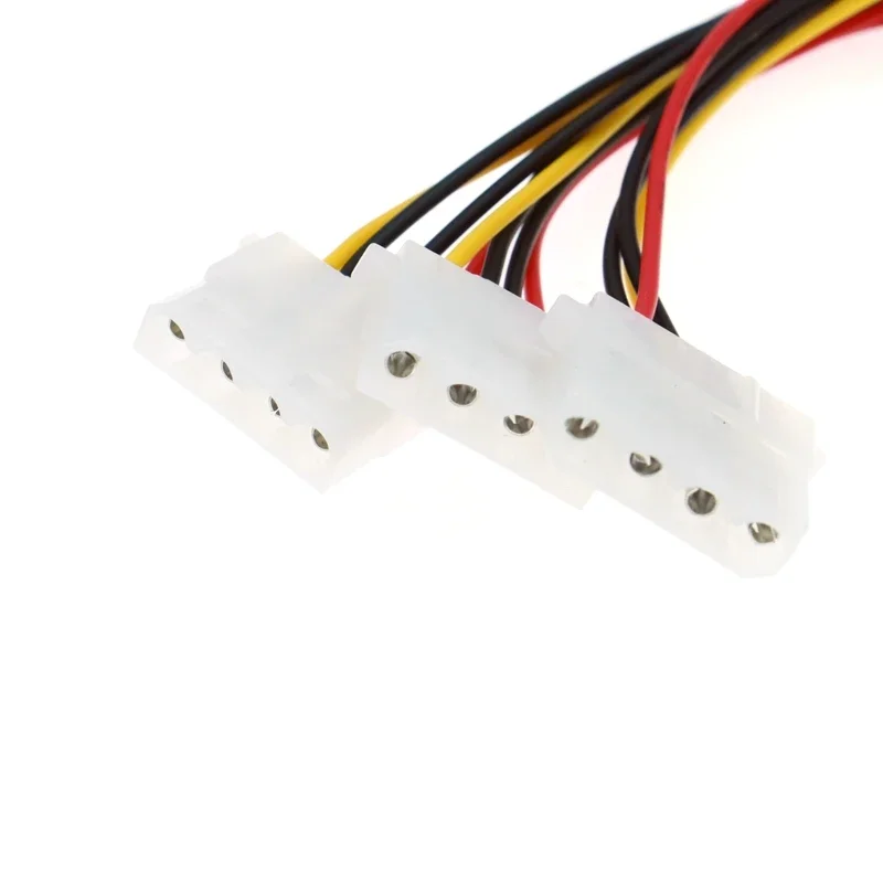 Cable de alimentación con caja IDE de 4 pines HY1578 Molex macho de 4 pines a 3 puertos Molex IDE hembra, 0,2 m, el mejor precio - imagen 4
