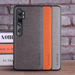 Funda Xiaomi Mi Note 10 Pro – TPU Textil Protectora Antigolpes