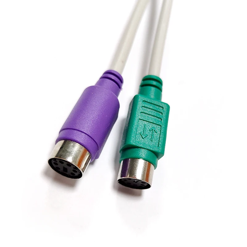 Adaptador Usb macho a PS2 hembra, convertidor de Cable, interfaz de teclado y ratón, accesorios de ordenador, 1 Uds. - imagen 5