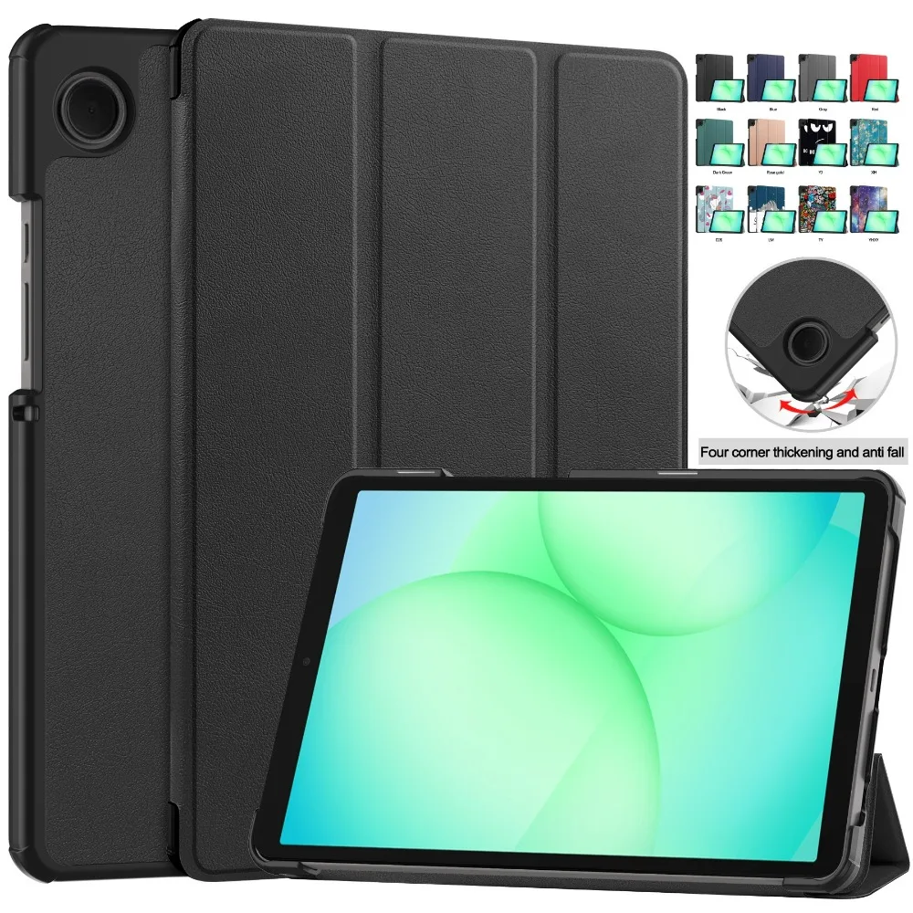 Para Samsung Galaxy tab A11 8,7 ''2025 soporte plegable funda para tableta inteligente para Samsung galaxy tab A11 SM-X133 SM-X135 funda - imagen 2
