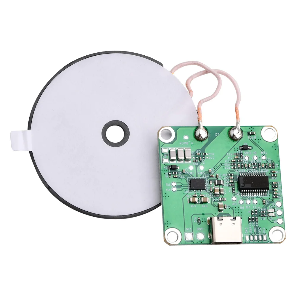Módulo transmisor placa de circuito de bobina 20W tipo c cargador inalámbrico de carga rápida PCBA accesorios estándar DIY - imagen 5