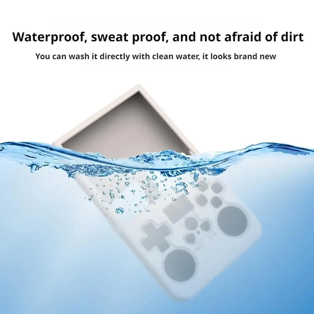 Funda de silicona para consola de juegos portátil R36Max, funda protectora antiarañazos, carcasa suave, accesorio para juegos a prueba de golpes - imagen 5