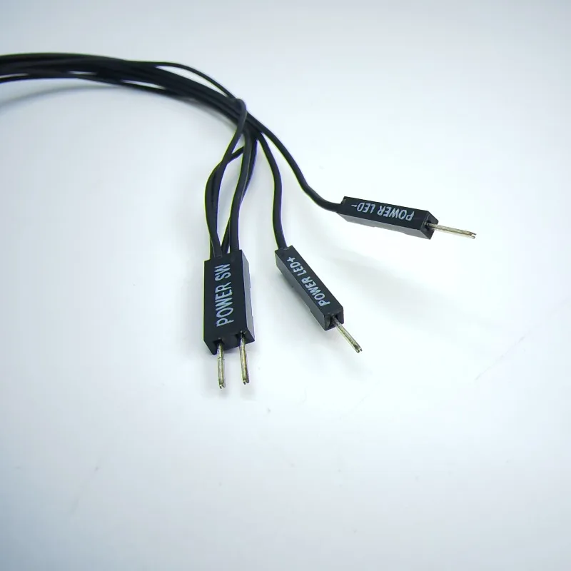 Cable Dupont 6 y 8 pines hembra LED reset panel frontal Dell - imagen 2