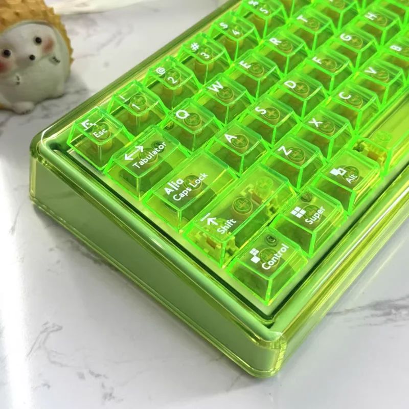 Teclado mecánico Base68 teclas de PC 3 modos Bluetooth 2,4G con cable personalizado intercambiable en caliente teclados para juegos RGB PC ordenador Gamer - imagen 4
