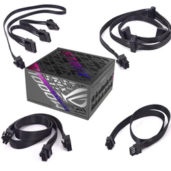 Cable Alimentación PCIe ASUS ROG Strix AURA – SATA Molex GPU 8Pin