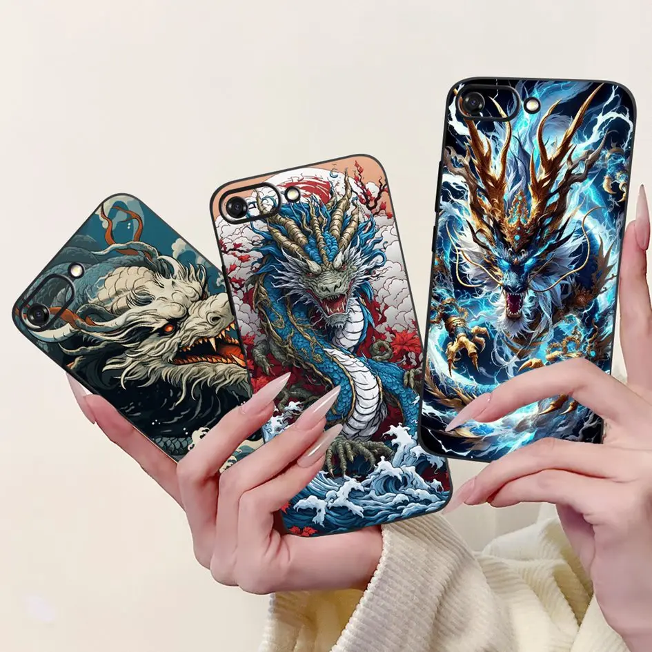 Para Itel A35 funda Cool Fashion Dragon dibujos animados suave silicona mate funda protectora para Itel A25 A 25 Pro A 35 funda para teléfono nueva