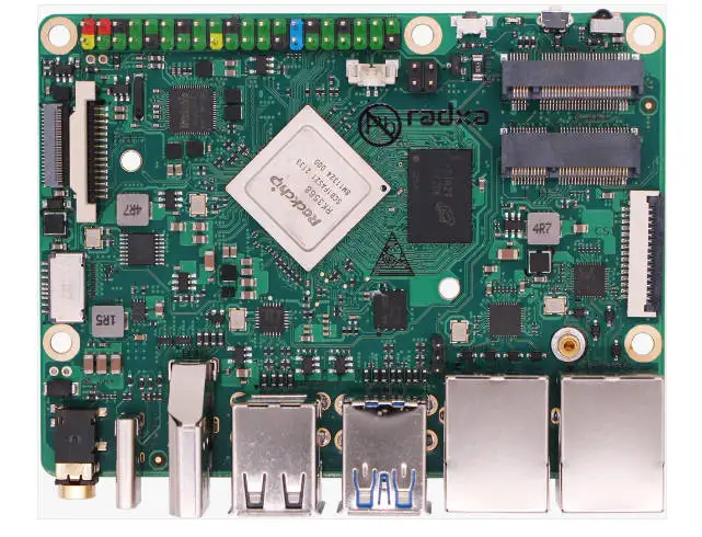 ROCK 3B Rockchip RK3568 SBC basado en cuatro núcleos de 64 bits