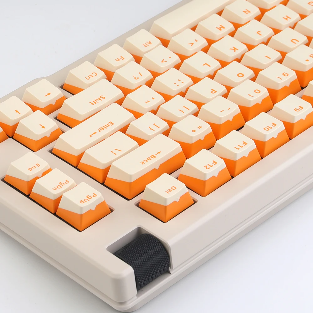 Teclas Pudding de 117 teclas, perfil OEM, PBT, doble disparo, teclado con 1.25u, 1.75u, cambio ISO Enter - imagen 4