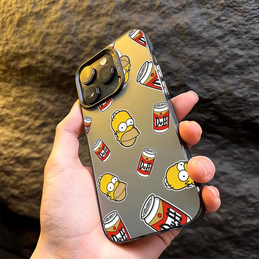 Funda de teléfono familiar SSimpsons para Apple iPhone 15 Plus X 12 Pro 11 Pro Max XR 13 XS Max 16 14 Pro 13 Pro 12 funda suave - imagen 2