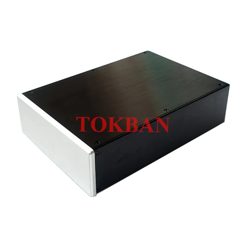 Tokban Audio STK208 215*80*308mm carcasa de chasis de amplificador de potencia de aluminio carcasa de preamplificador HIFI DIY - imagen 5