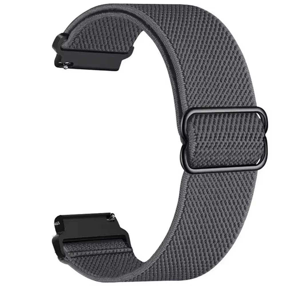 22 20mm Nylon elástico para Xiaomi reloj S4 S3 banda deportiva Mi Watch 2 Pro/Color 2/S1 Active/S2 42 46mm Boho pulsera Casual - imagen 4