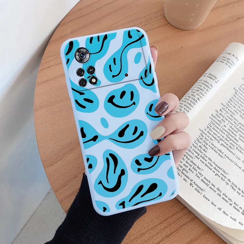 Para Poco X4 Pro 5G Poco M4 Pro funda colorida corazón suave TPU Fundas a prueba de golpes parachoques teléfono contraportada para Xiaomi Poco X4 Pro - imagen 4