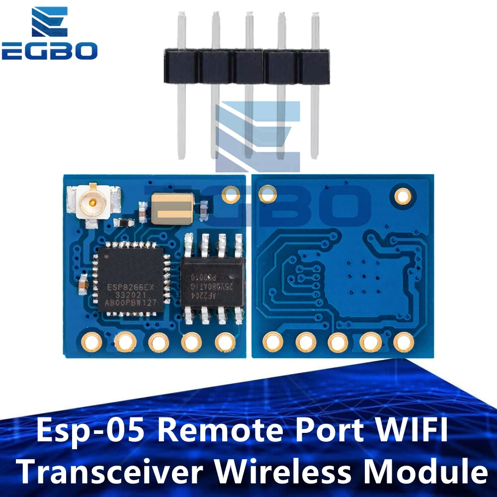 ESP8266 ESP-05 puerto remoto WIFI transceptor módulo inalámbrico AP STA ESP05 electrónica diy