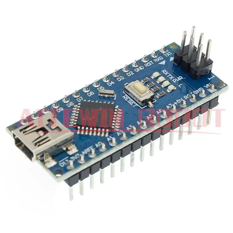 Promoción AITEWIN para controlador arduino Nano 3,0 Atmega328 módulo de placa Compatible placa de desarrollo PCB sin USB V3.0 - imagen 5