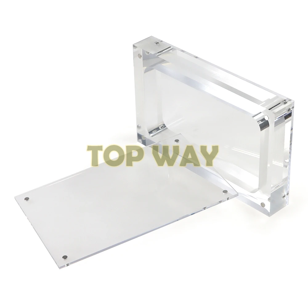 Caja acrílica magnética de almacenamiento transparente para consola de juegos, soporte de exhibición para 2DS XL LL, 10 piezas, nuevo 2dsxl - imagen 3