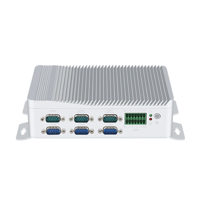 Inter i3-6157U Mini PC industrial compatible con Linux Pfsense GPIO WiFi computadora con 2xLAN 6xCOM 6xUSB 1xHDMI 1xVGA Windows10 Ready - imagen 2