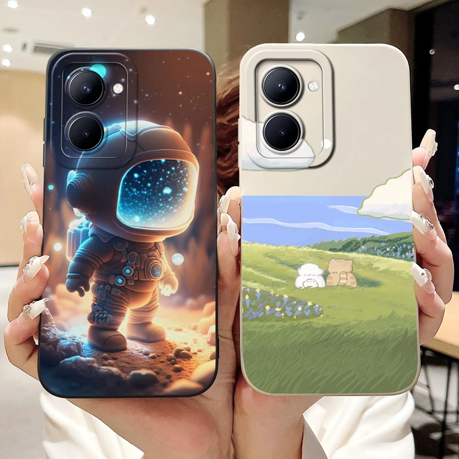 Funda de silicona suave para teléfono Realme, cubierta elegante pintada en caramelo, para Realme C33 C 33 RealmeC33, Capa de 6,5 pulgadas, RMX3624 - imagen 2